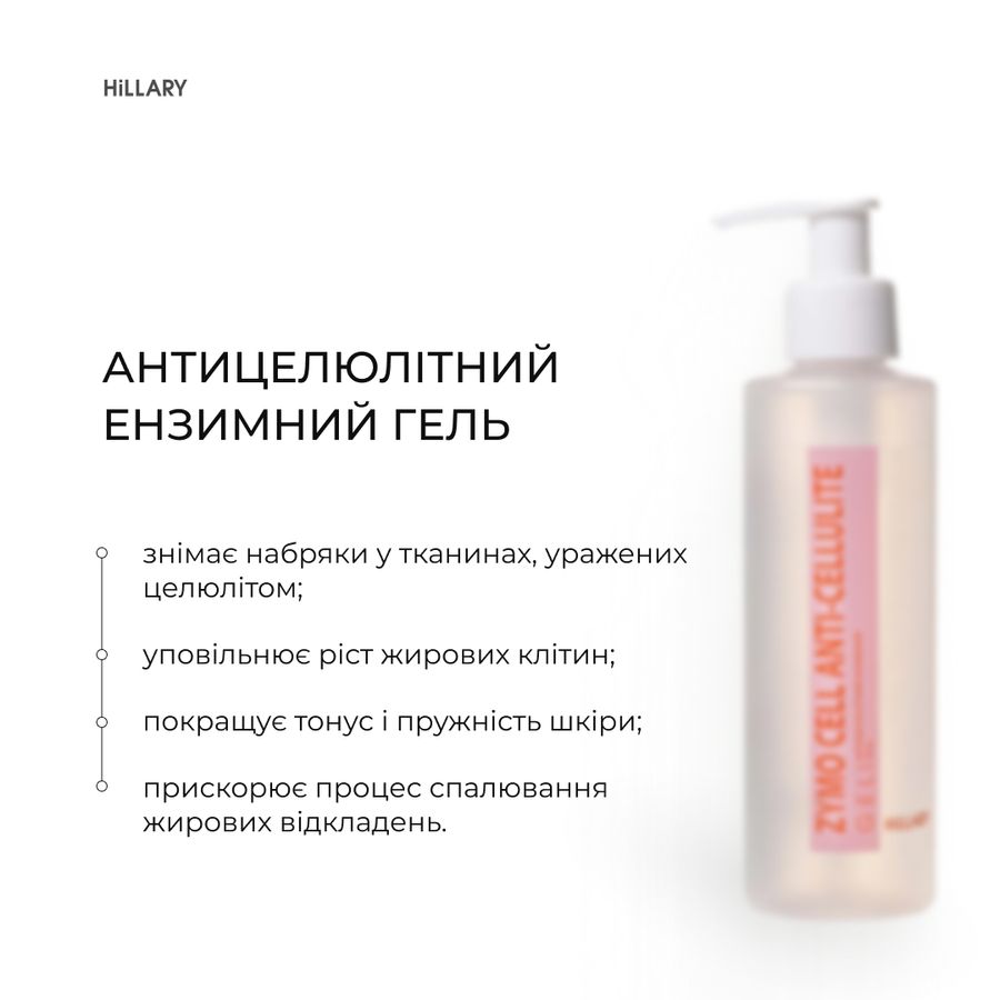 Anti-cellulite enzyme gel + Anti-cellulite enzyme gommage Zymo Cell