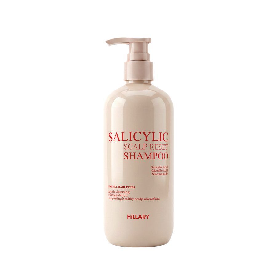 Саліциловий шампунь для відновлення шкіри голови Hillary Salicylic Scalp Reset Shampoo, 400 мл - фото №1
