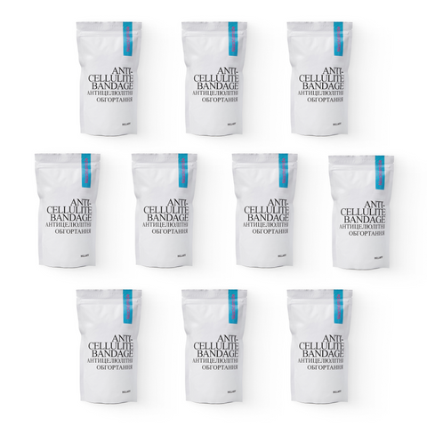 Anti-cellulite Sculpting Wraps with Niacinamide Hillary Niacinamide Cold Slim (10 pcs.)