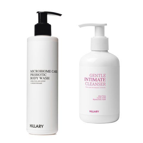 Набір для дбайливого очищення тіла та інтимної зони Hillary Gentle Body & Intimate Care Set - фото №1