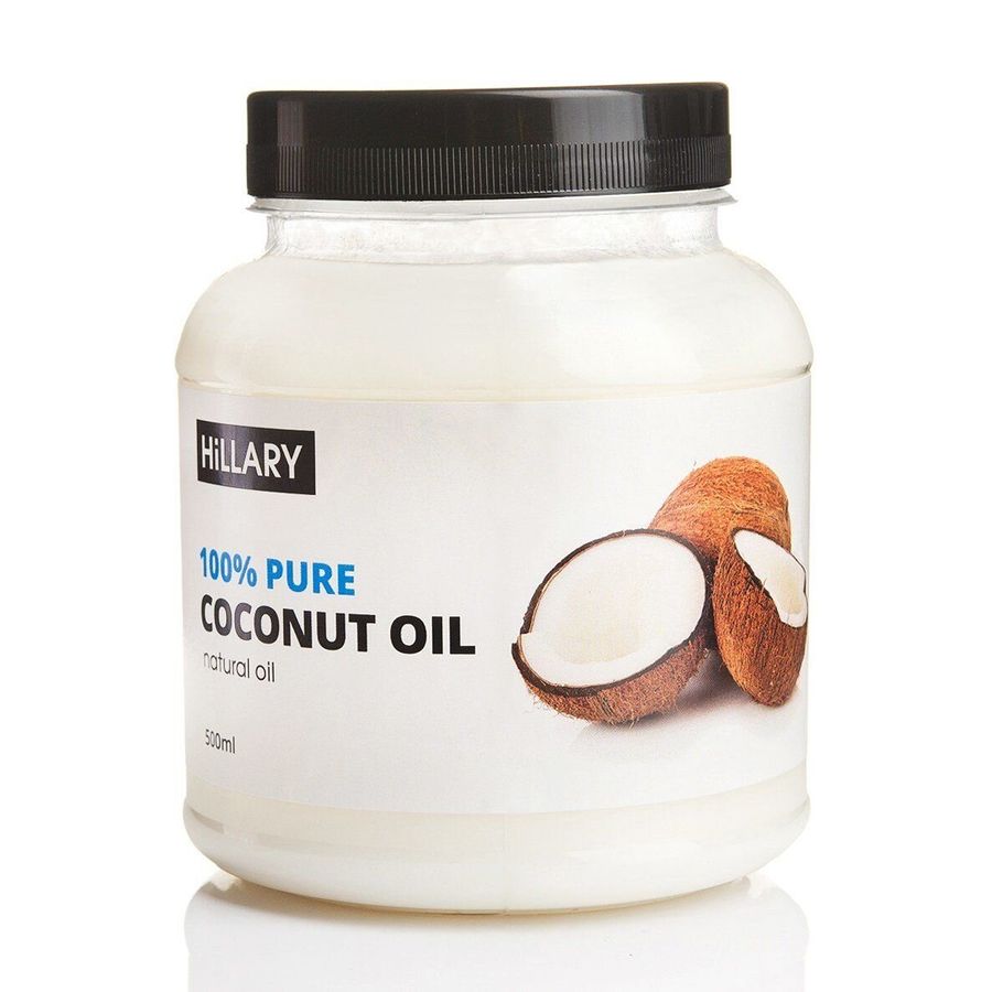 Гранола Hillary Chocolate Coconut, 1000 г + Рафинированное кокосовое масло Hillary 100% Pure Coconut Oil, 500 мл - фото №1