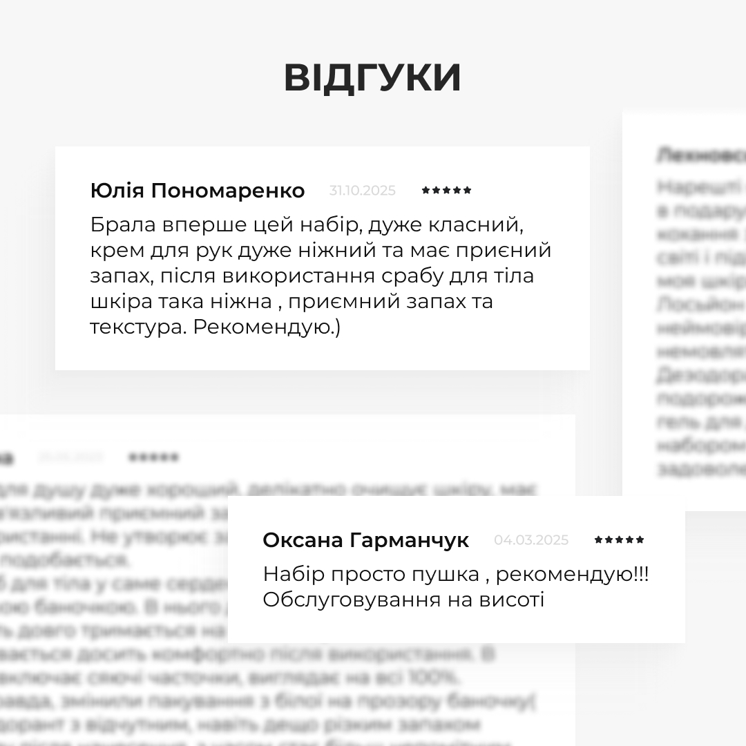 Набір шовкового догляду за тілом Hillary Perfect Silk Body Care