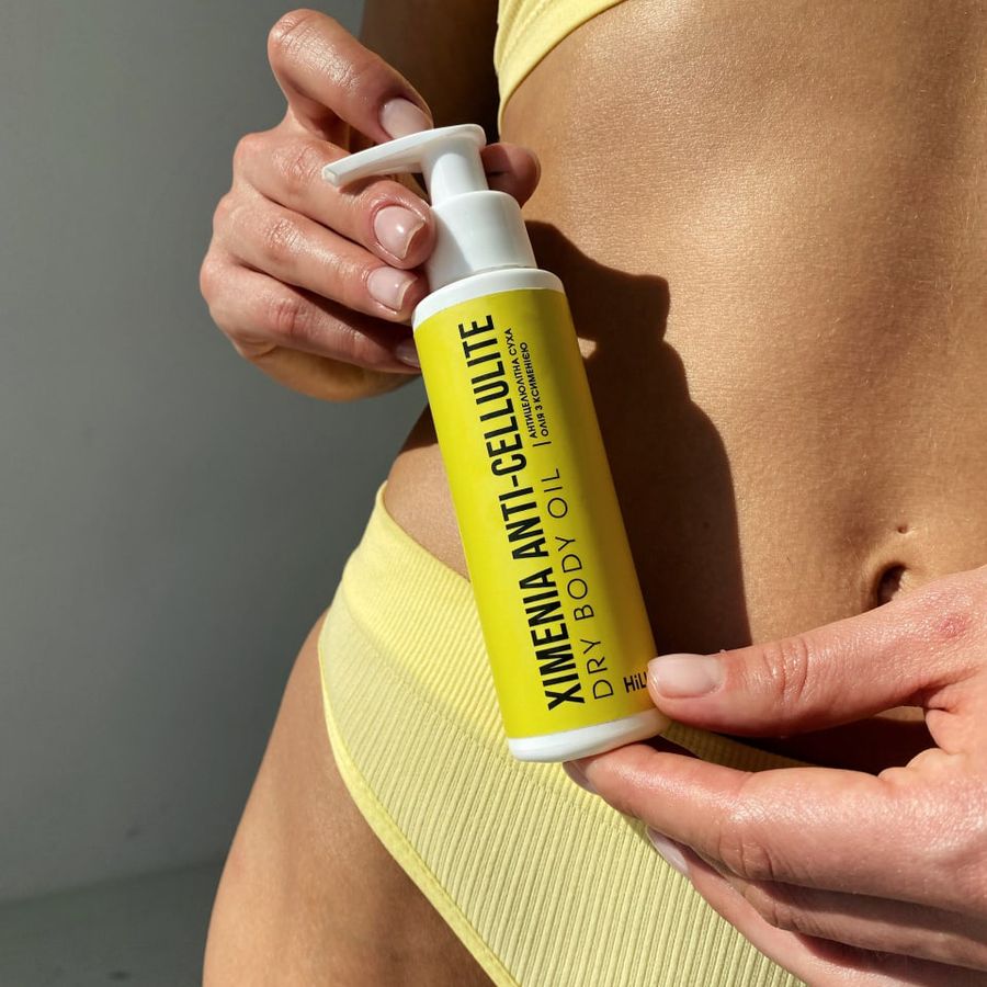Антицелюлітна суха олія з ксименією Hillary Хimenia Anti-cellulite Dry Body Oil, 250 мл - фото №1