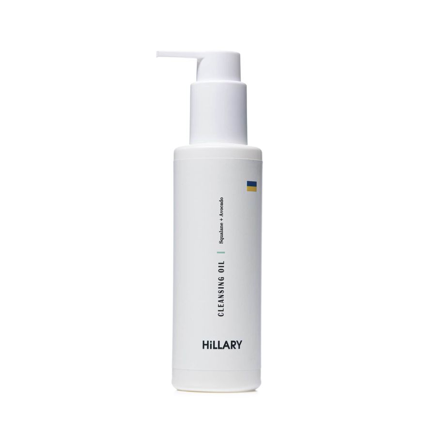 Hydrophilic oil for dry and sensitive skin Hillary Cleansing Oil Squalane + Avocado oil, 150 ml