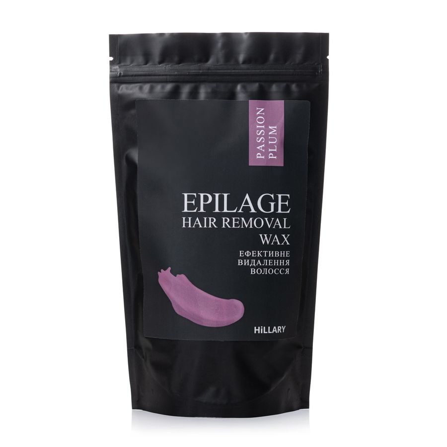 Granules for hair removal Hillary Epilage Passion Plum 200 g + Granules for hair removal Passion Plum GIFT 200 g