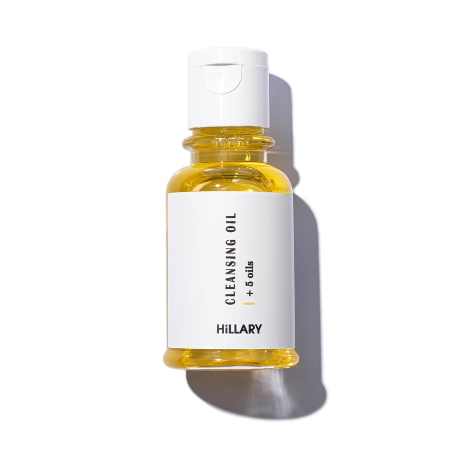 SAMPLE Hydrophilic oil for normal skin Hillary Cleansing Oil + 5 oils, 35 ml