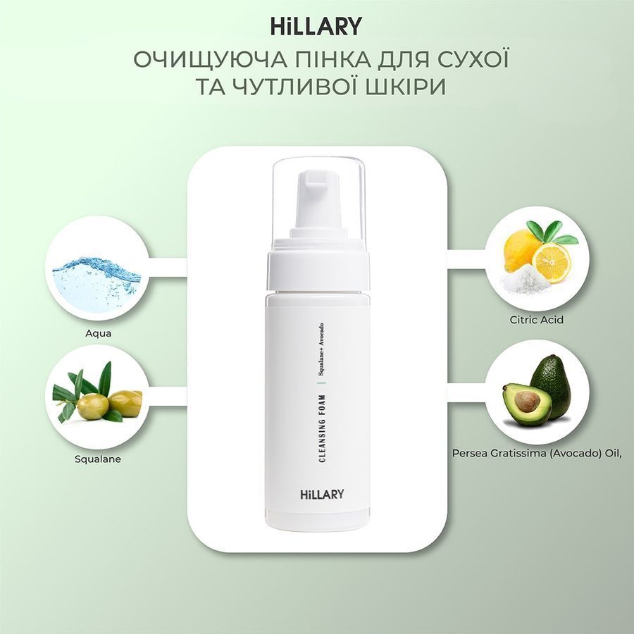 Basic set for dry skin care Hillary Winter care for dry skin