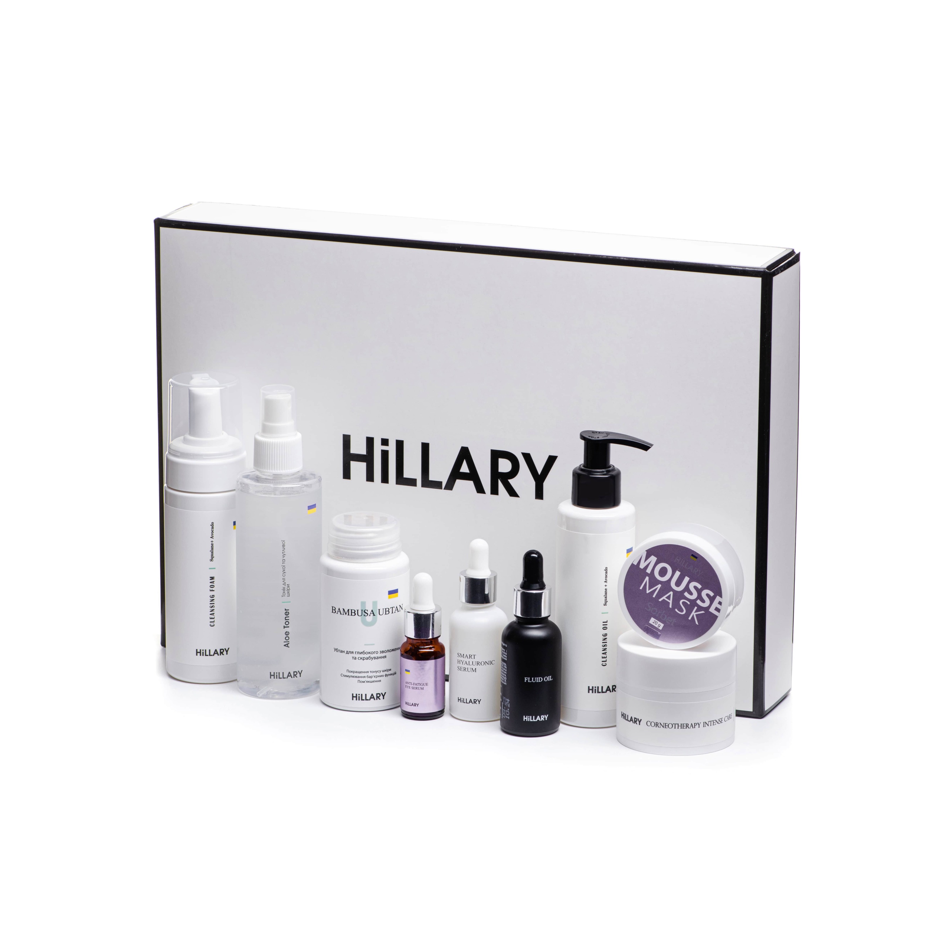 Акція на Набір для комплексного догляду за сухою та чутливою шкірою Hillary Perfect 9 від Hillary-shop UA