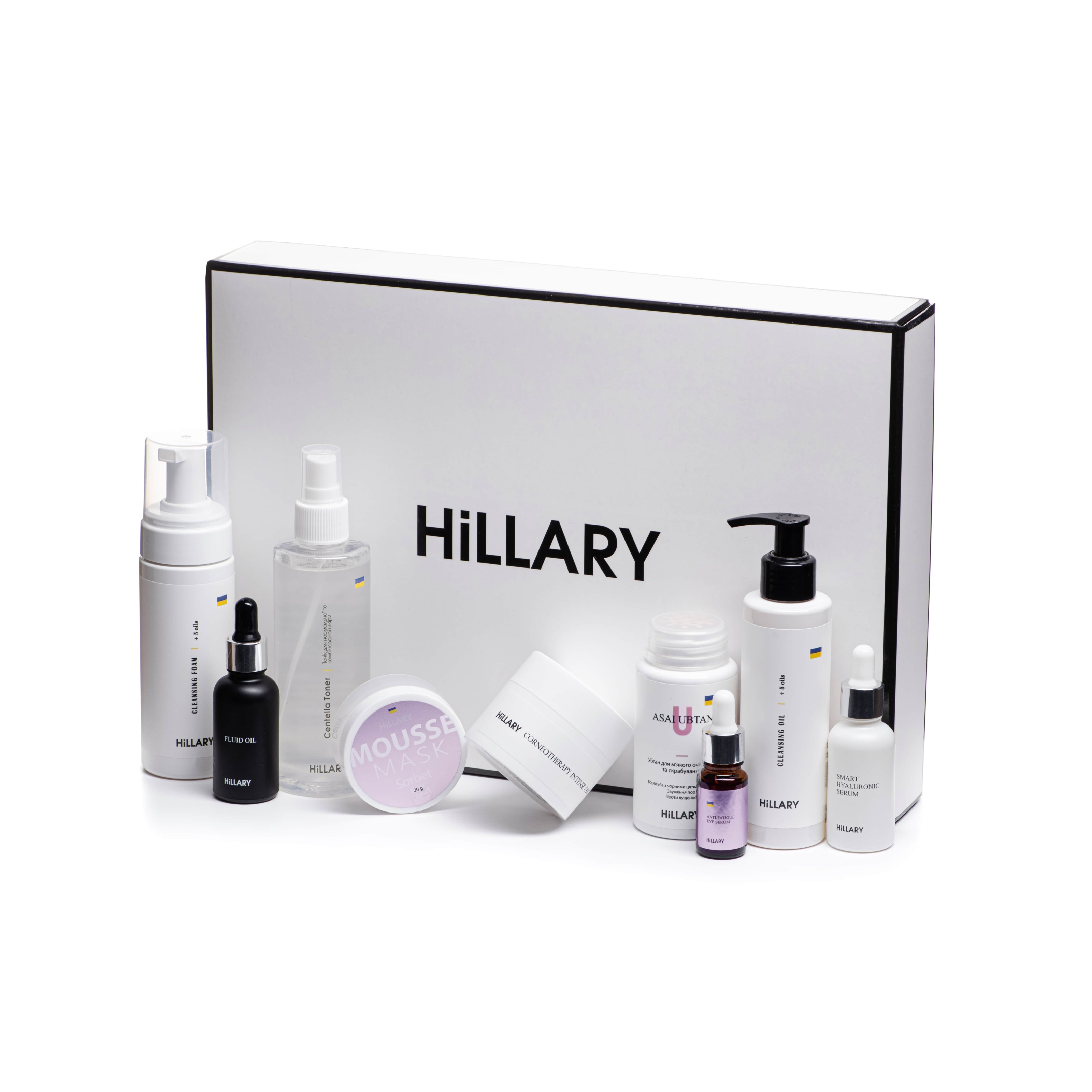 Акція на Набір для комплексного догляду за нормальною та комбінованою шкірою Hillary Perfect 9 від Hillary-shop UA