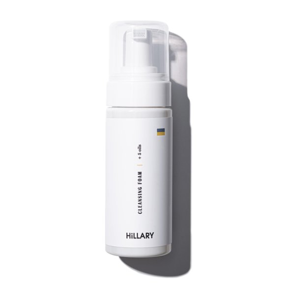 Очищуюча пінка для нормальної шкіри Hillary Cleansing Foam + 5 oils, 150 мл - фото №1