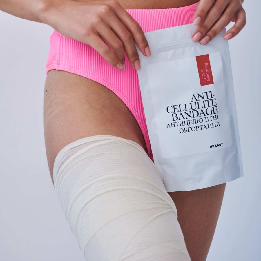 Антицелюлітний набір Сім видів обгортань Hillary Seven-Way Cellulite Defeat - фото №1