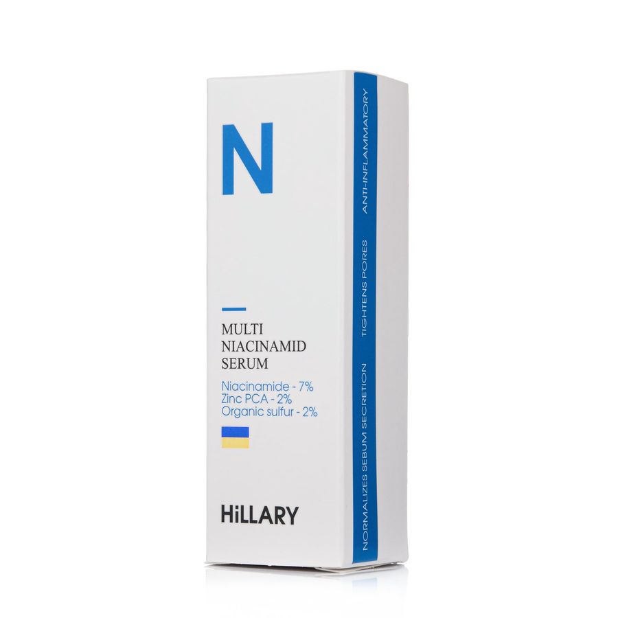 Мультисироватка з ніацинамідом та цинком Hillary Multi Niacinamid serum, 30 мл - фото №1