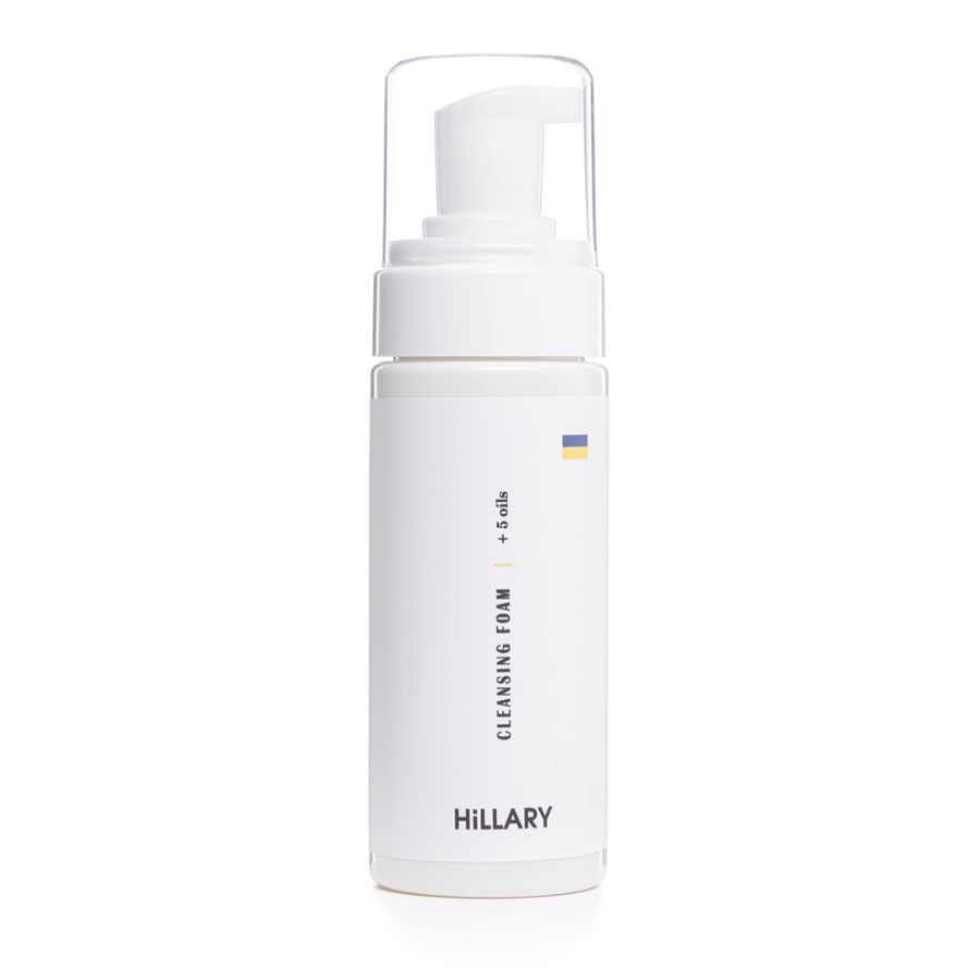 Очищающая пенка для нормальной кожи Hillary Cleansing Foam + 5 oils, 150 мл - фото №1