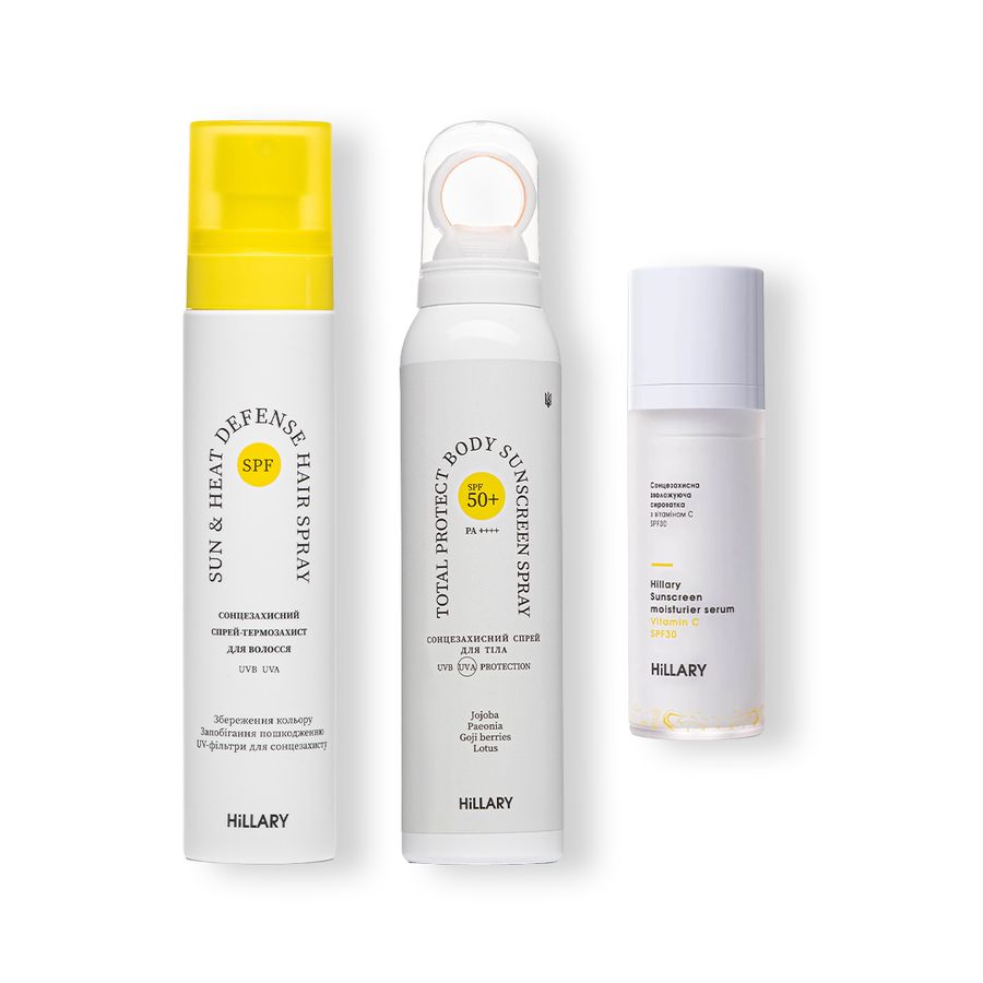 Hillary SPF SunPro Sunscreen Set