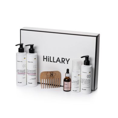 Набір комплексного догляду за жирним типом волосся Hillary Perfect Hair Green Tea - фото №1