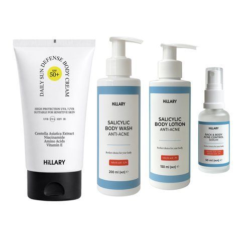 Hillary Body Acne Control & Sun Protection Complex