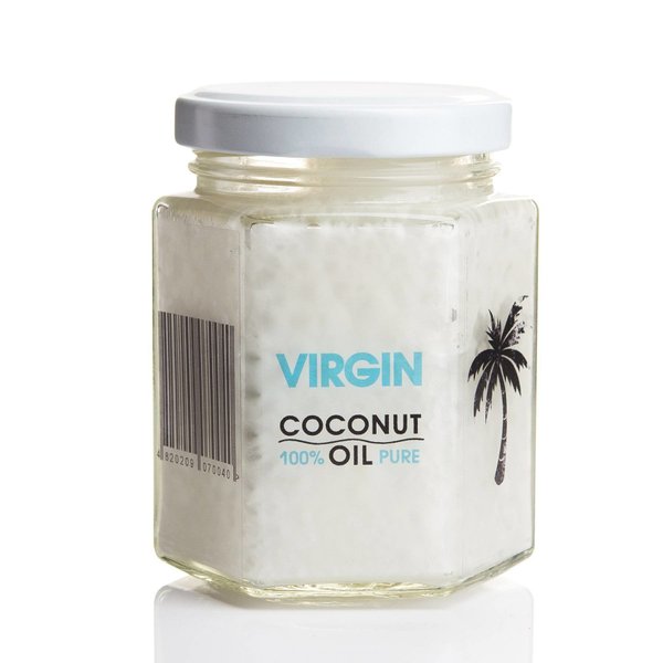 Нерафінована кокосова олія Hillary VIRGIN COCONUT OIL, 200 мл - фото №1
