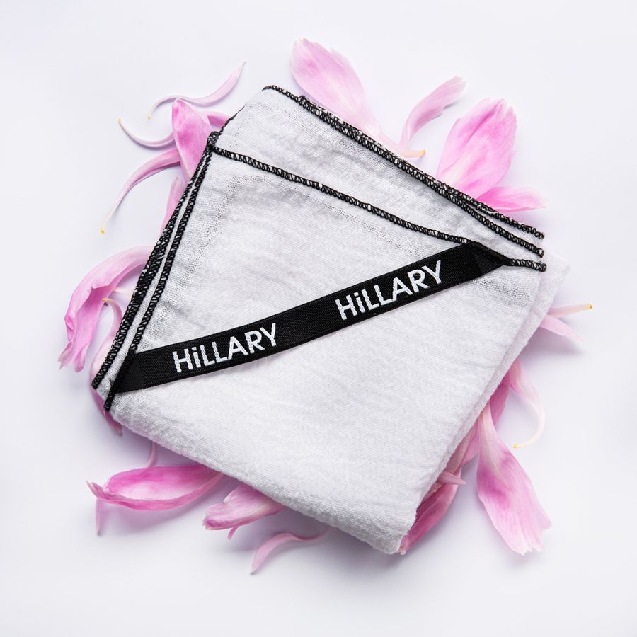 Муслиновая салфетка для очищения лица Hillary - фото №1