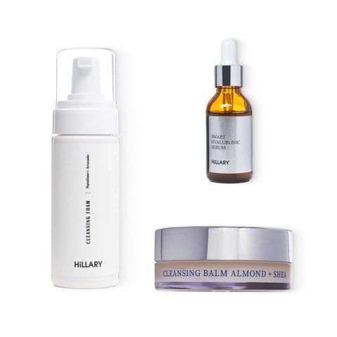 Hillary Makeup remover kit for for dry skin