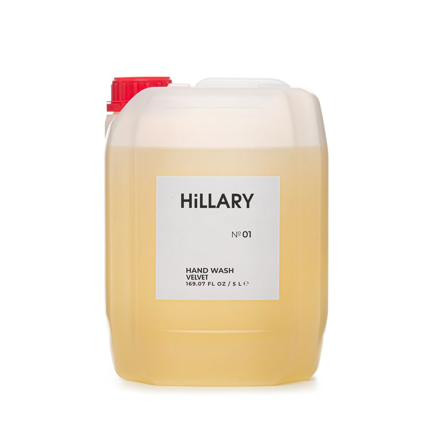 Мыло для рук Hillary Hand Wash Velvet, 5 л - фото №1