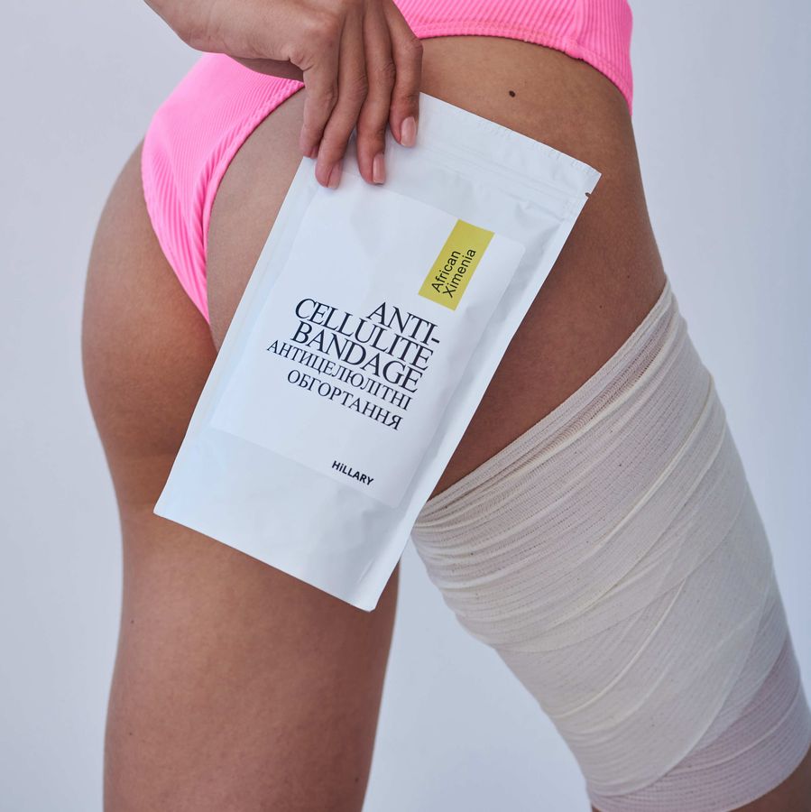 Anti-cellulite set Five types of wraps Hillary Five-Way Cellulite Defeat