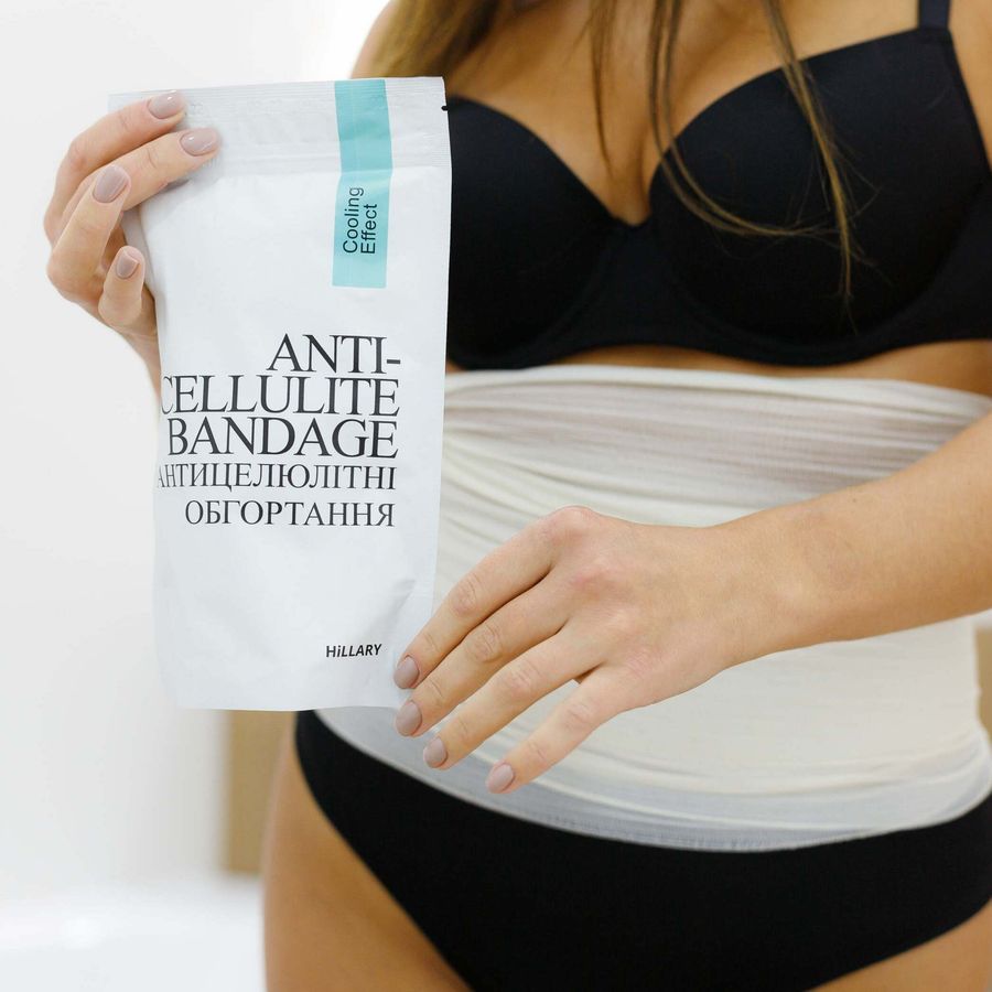 Anti-cellulite set Five types of wraps Hillary Five-Way Cellulite Defeat