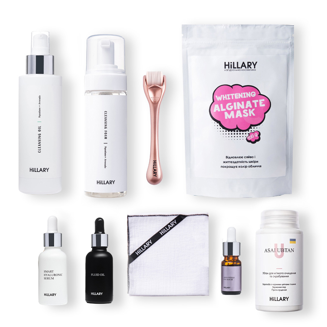Акция на Відбілюючий набір для обличчя Hillary Whitening Skin Care от Hillary-shop UA
