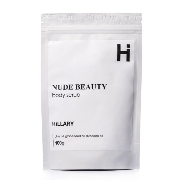 Скраб для тела парфюмированный Hillary Nude Beauty Body Scrub, 200 г - фото №1