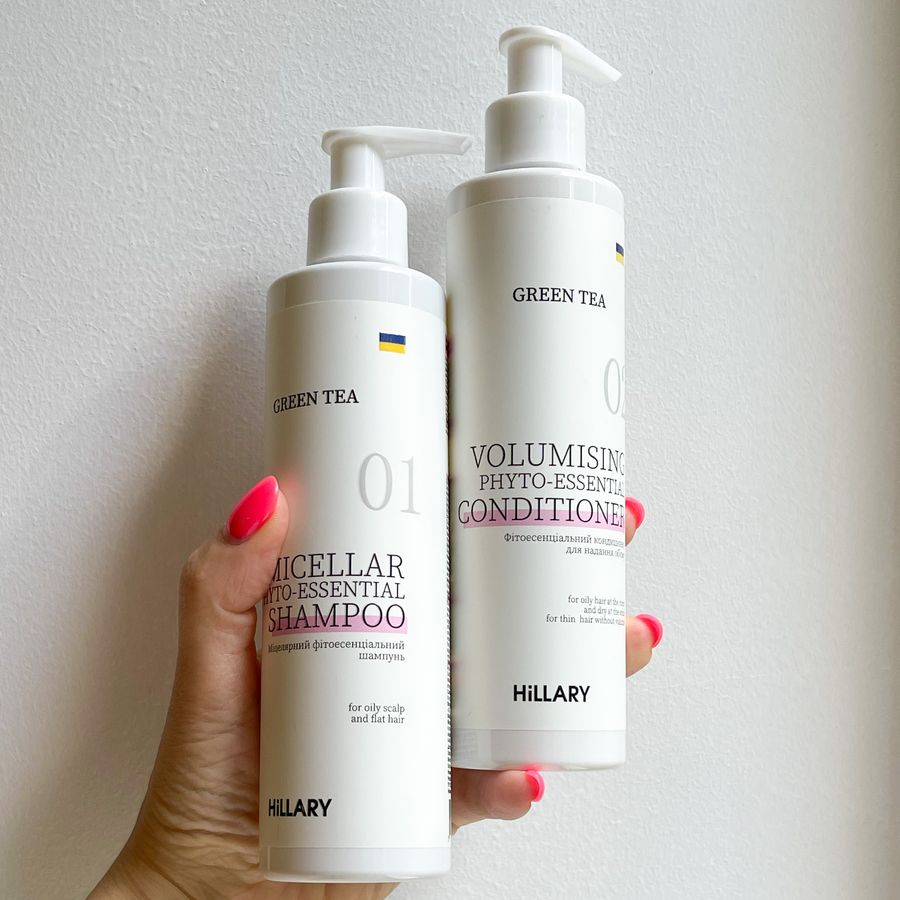 Sunscreen heat protection spray + Complex for oily hair type