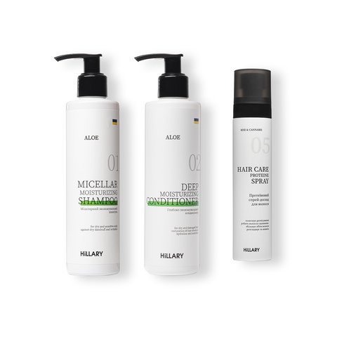 Protein care spray + Comprehensive set for dry hair