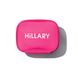 Косметичка розовая Hillary Pink Bliss cosmetic bag, 17х12 см - фото