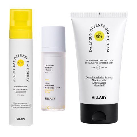 Hillary Sun Protection Complex for Hair, Face & Body