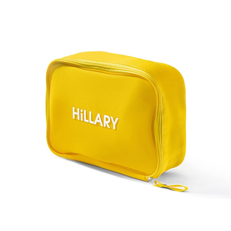 Косметичка желтая Hillary Sunny Delight cosmetic bag, 22х15 см - фото №1