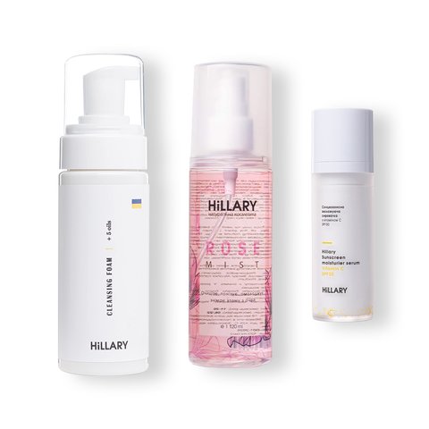 Набор для лица солнцезащитный и тонизирующий Hillary Sun protection and Toning - фото №1