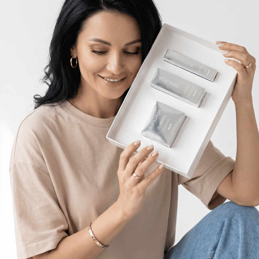 Набір для відновлення пружності та контурів шкіри & ReNuAge Exosome Collagen Contour Set - фото №1