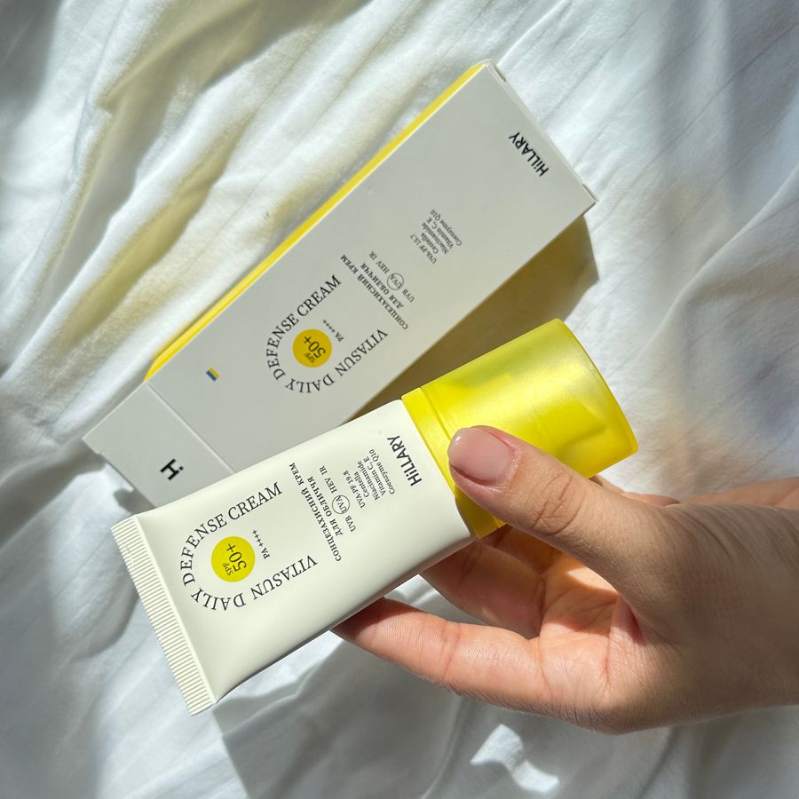 Sun Protection Mineral Powder Warm Medium SPF 50 + Sunscreen face cream SPF 50+