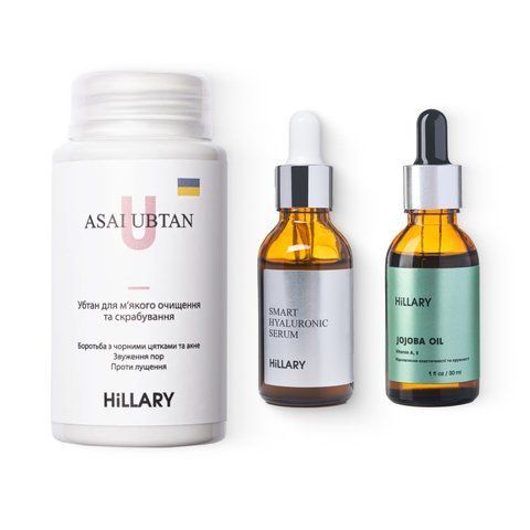 Набір для живлення та зволоження жирної шкіри восени Hillary Autumn nutrition and hydration for oil skin - фото №1