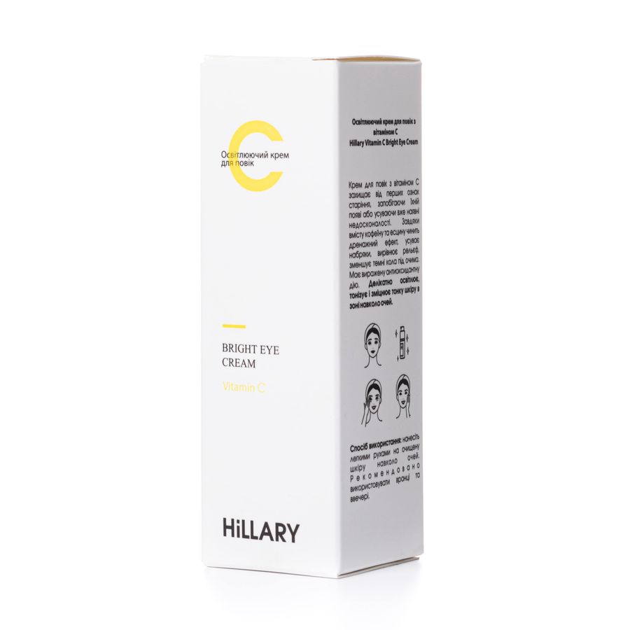 Освітлюючий крем для повік з вітаміном C Hillary Vitamin C Bright Eye Cream, 15 мл - фото №1
