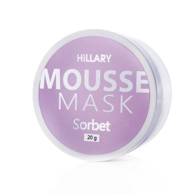 Мусс-маска для лица смягчающая Hillary MOUSSE MASK Sorbet, 20 г - фото №1