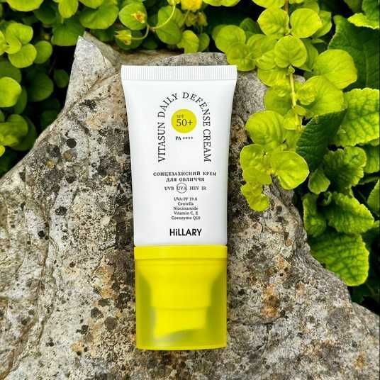 Солнцезащитный крем SPF 50+ Hillary VitaSun Daily Defense Cream