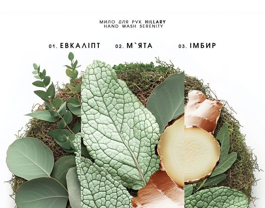 Мило для рук Hillary Hand Wash Serenity, 500 мл - фото №1