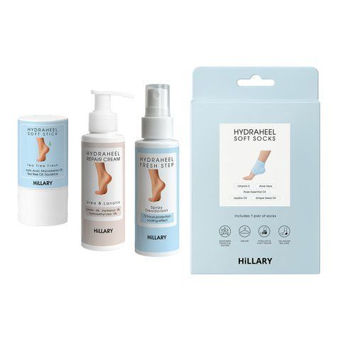 Комплекс від тріщин, сухості та неприємного запаху стоп Hillary Cracked Heel Repair, Dryness Relief & Odor Control Complex - фото №1