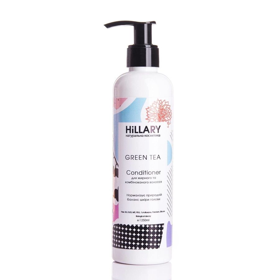 Набор для ухода за жирными и комбинированными волосами Hillary Silk Hair with Thermal Protection - фото №1