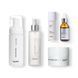 Sunscreen serum SPF 30 with vitamin C + Basic set for watching the skin of a fat type