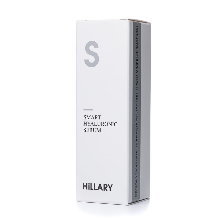 Hillary Smart Hyaluronic Hyaluronic Serum, 30 ml + Hillary Facial Mesoscooter