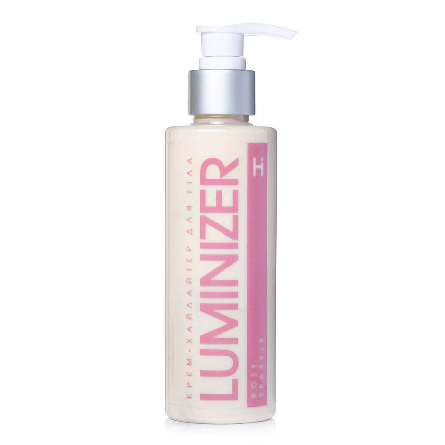 Soothing body highlighter cream Hillary Luminizer Rose Sparkle, 200 ml