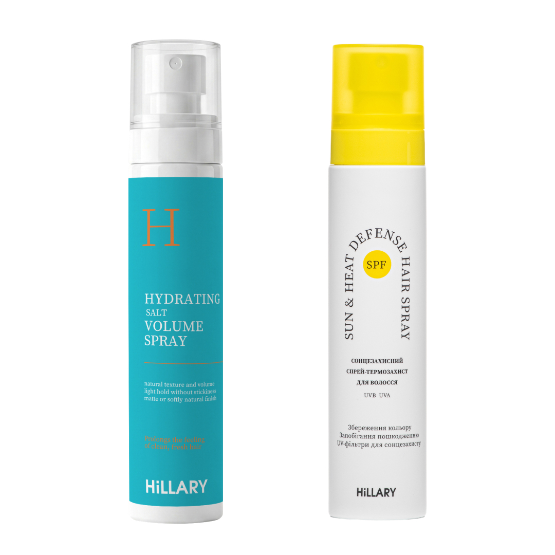 

Набір для об’єму, текстури та захисту волосся Hillary Hair Volume, Texture & Protection Set