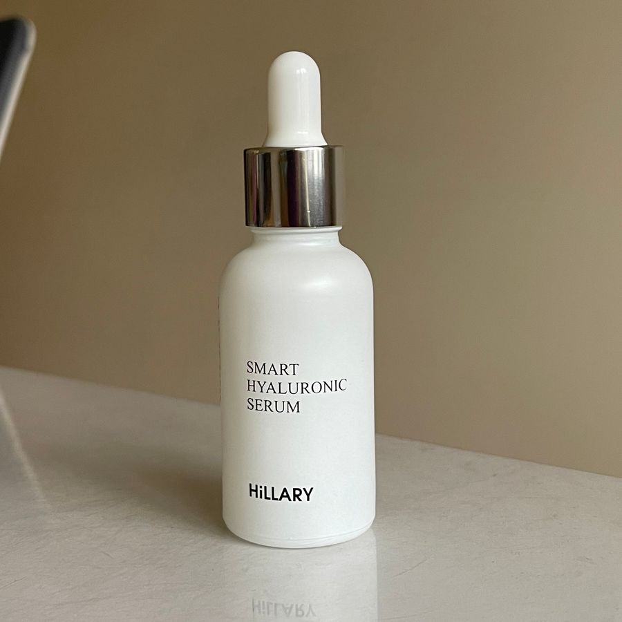 Ubtan for deep moisturizing and scrubbing Hillary BAMBUSA UBTAN, 100 g + Hyaluronic serum Hillary Smart Hyaluronic, 30 ml