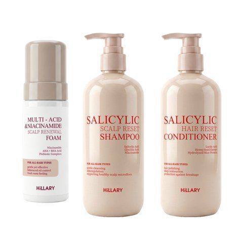 Комплекс для глибокого очищення та оновлення шкіри голови Hillary Deep Scalp Cleansing & Renewal Complex - фото №1