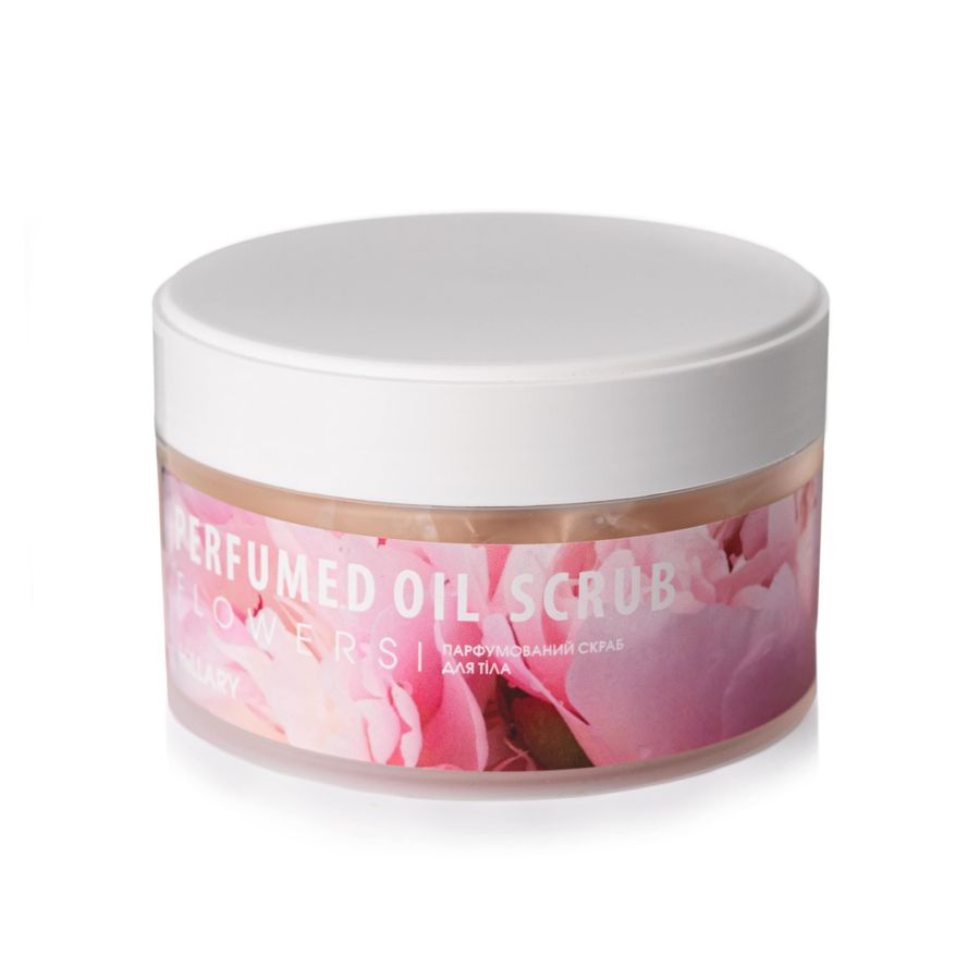 Shimmer Cream-Gel Shiny Vanilla + Body Scrub Oil Scrub Flowers
